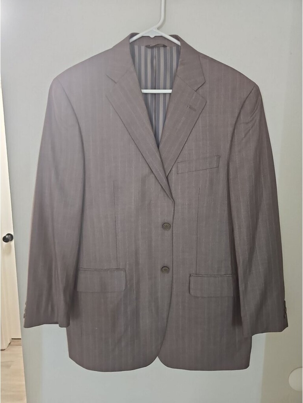 Vitarelli Men's Pinstripe Blazer Jacket 42R